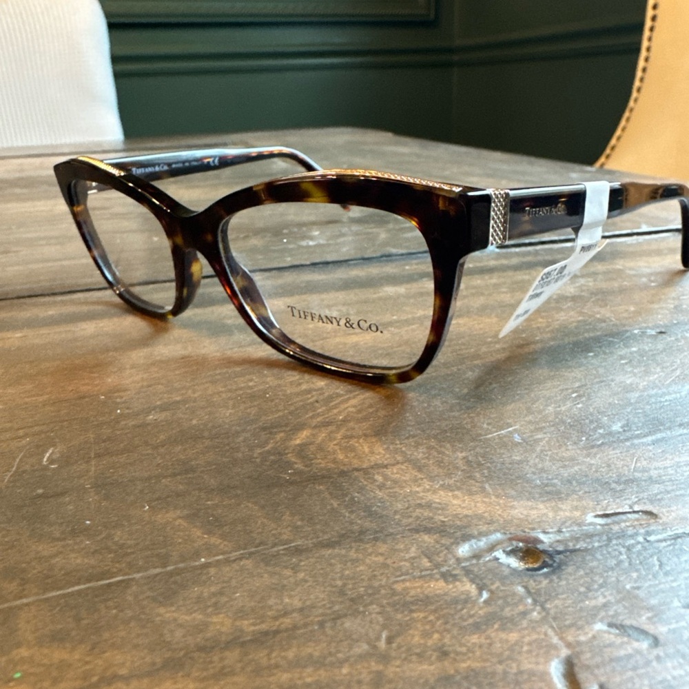 Tiffany & Co. Brown Tortoise Glasses